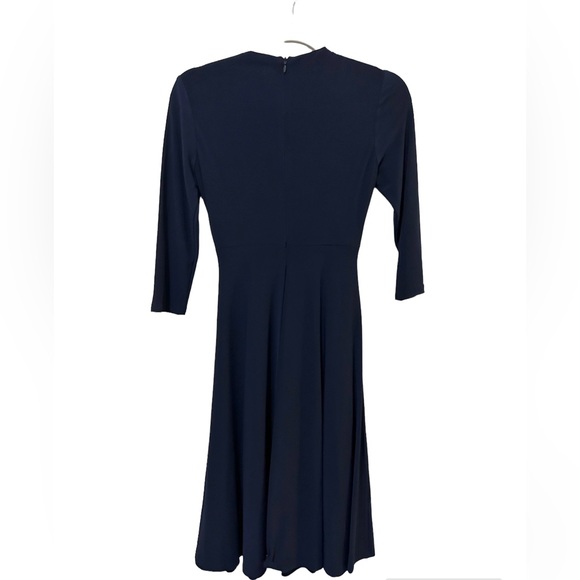 Eliza J/ Nordstrom, Navy Modest Women Dress, Long Sleeve, Size 0 - Picture 2 of 4